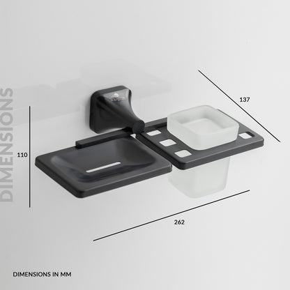 Soap Holder With Tumbler Holder | Ellen Series