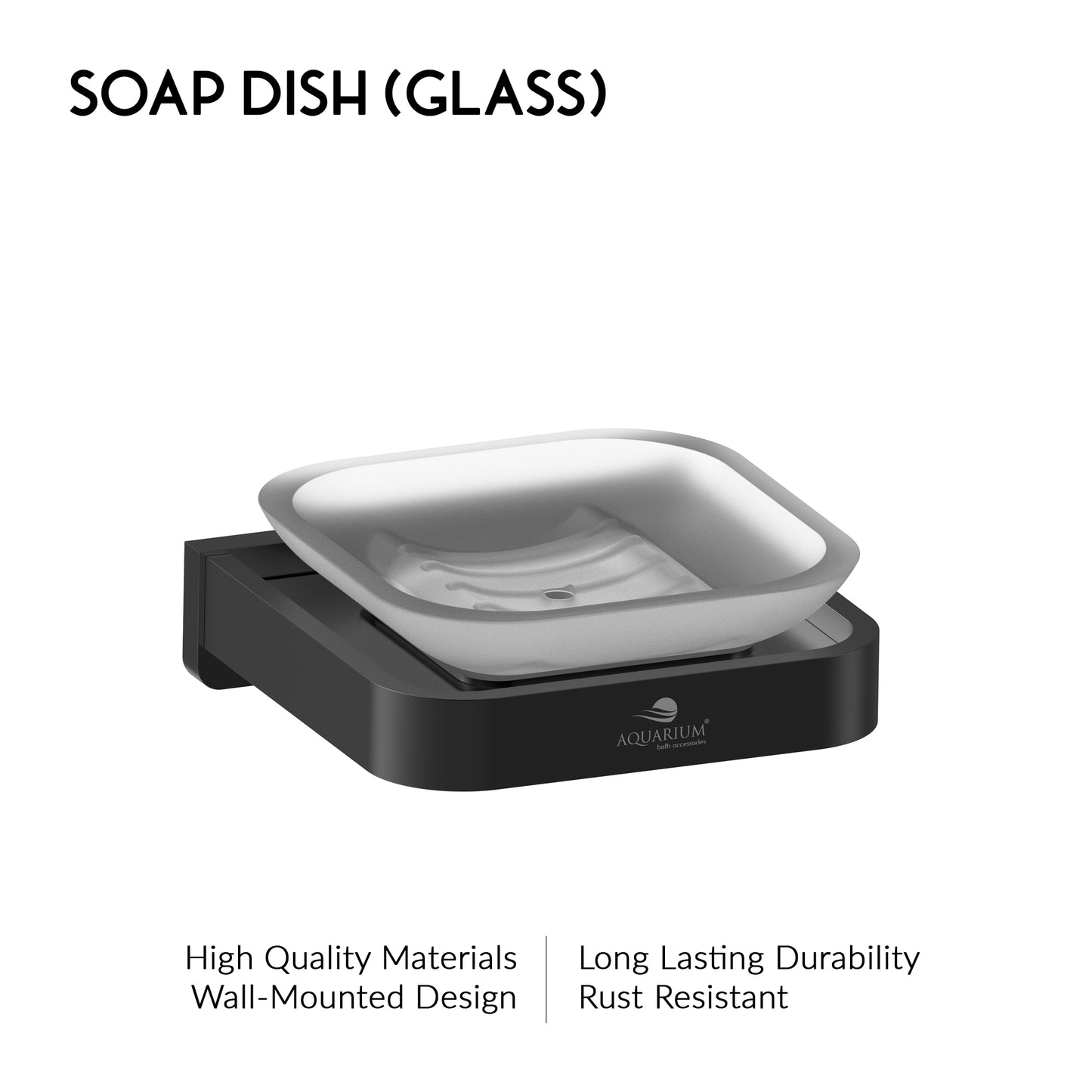 Soap Holder | Caviar Series | Glass