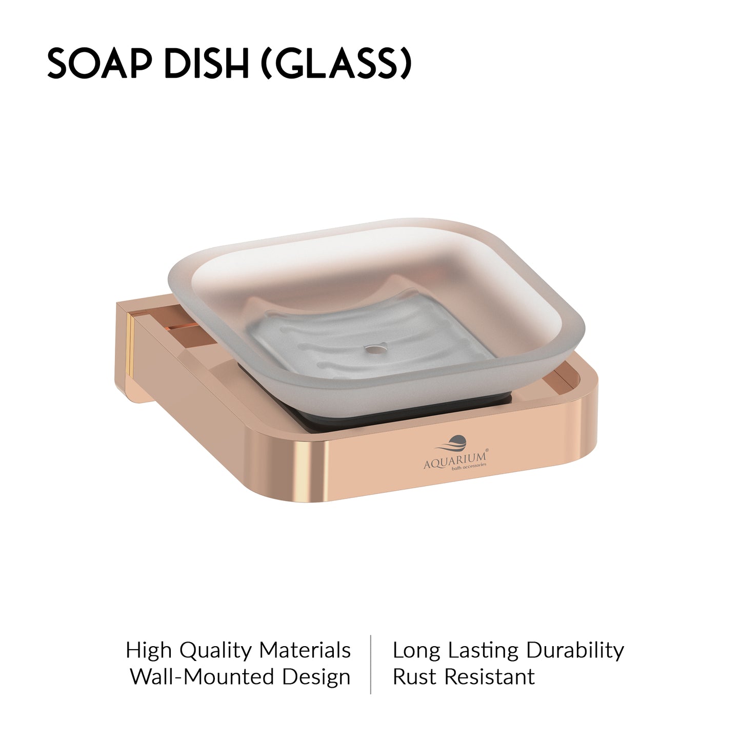 Soap Holder | Caviar Series | Glass