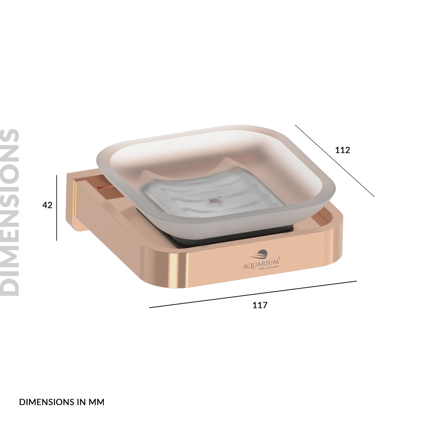 Soap Holder | Caviar Series | Glass