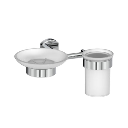 Soap Holder With Tumbler Holder | Shine