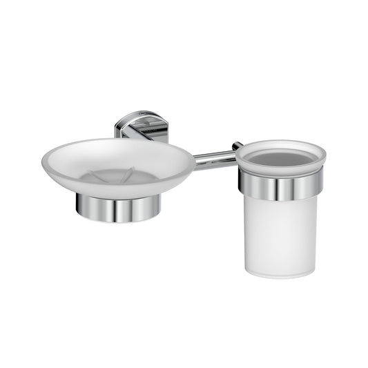 Soap Holder With Tumbler Holder | Shine