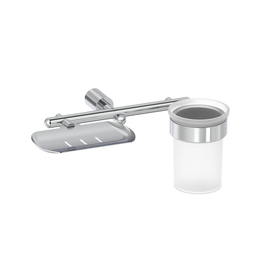 Soap Holder With Tumbler Holder | Star