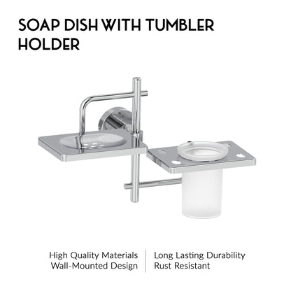 Soap Holder With Tumbler Holder | Angel