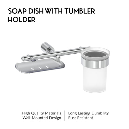 Soap Holder With Tumbler Holder | Star