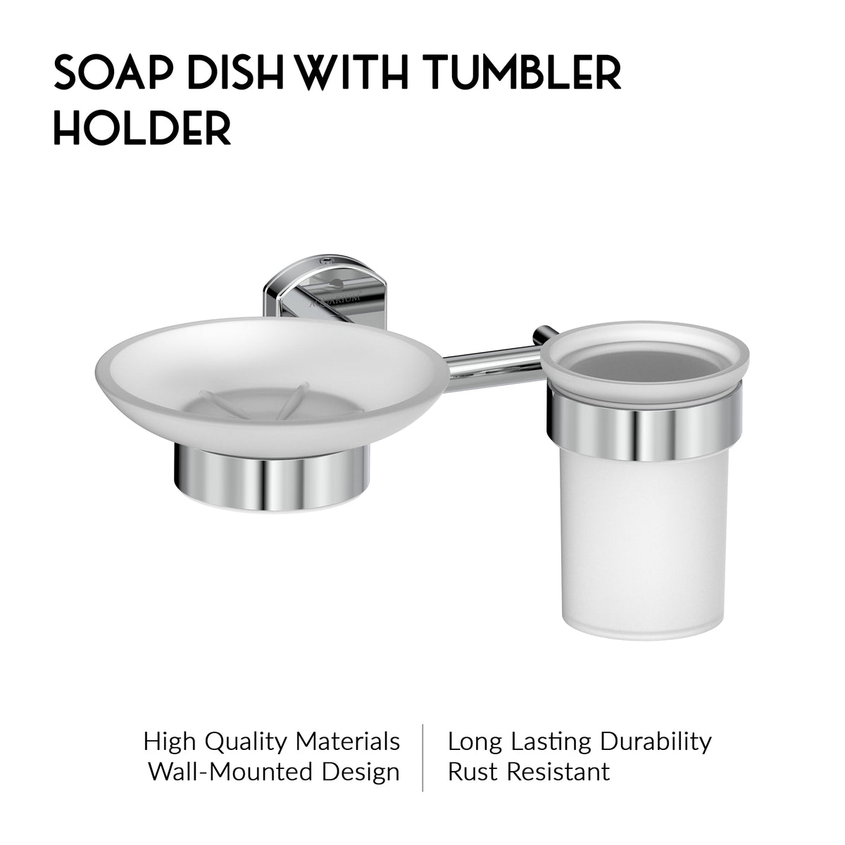 Soap Holder With Tumbler Holder | Shine