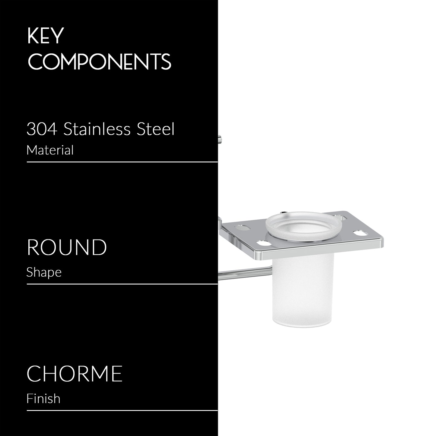 Soap Holder With Tumbler Holder | Angel