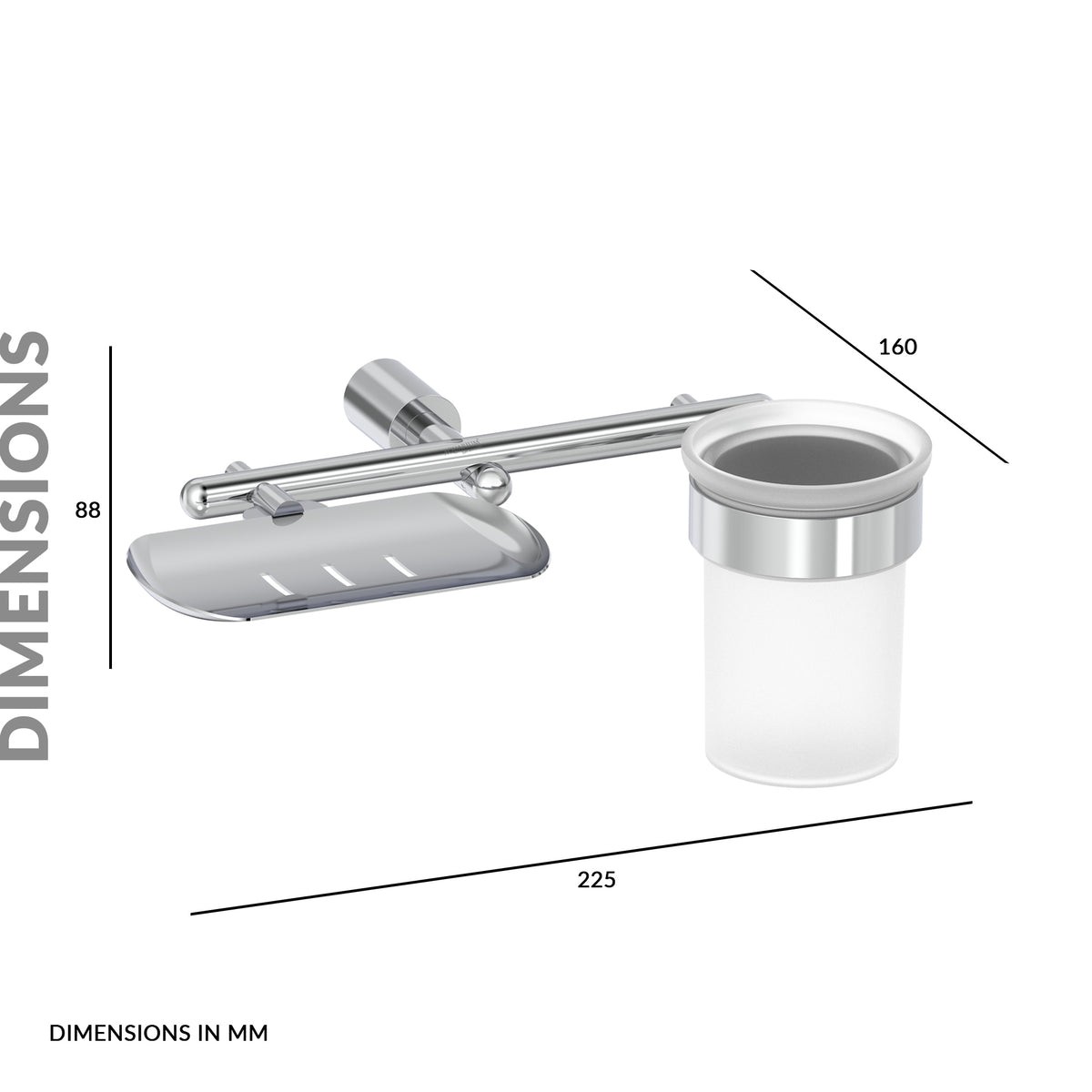 Soap Holder With Tumbler Holder | Star