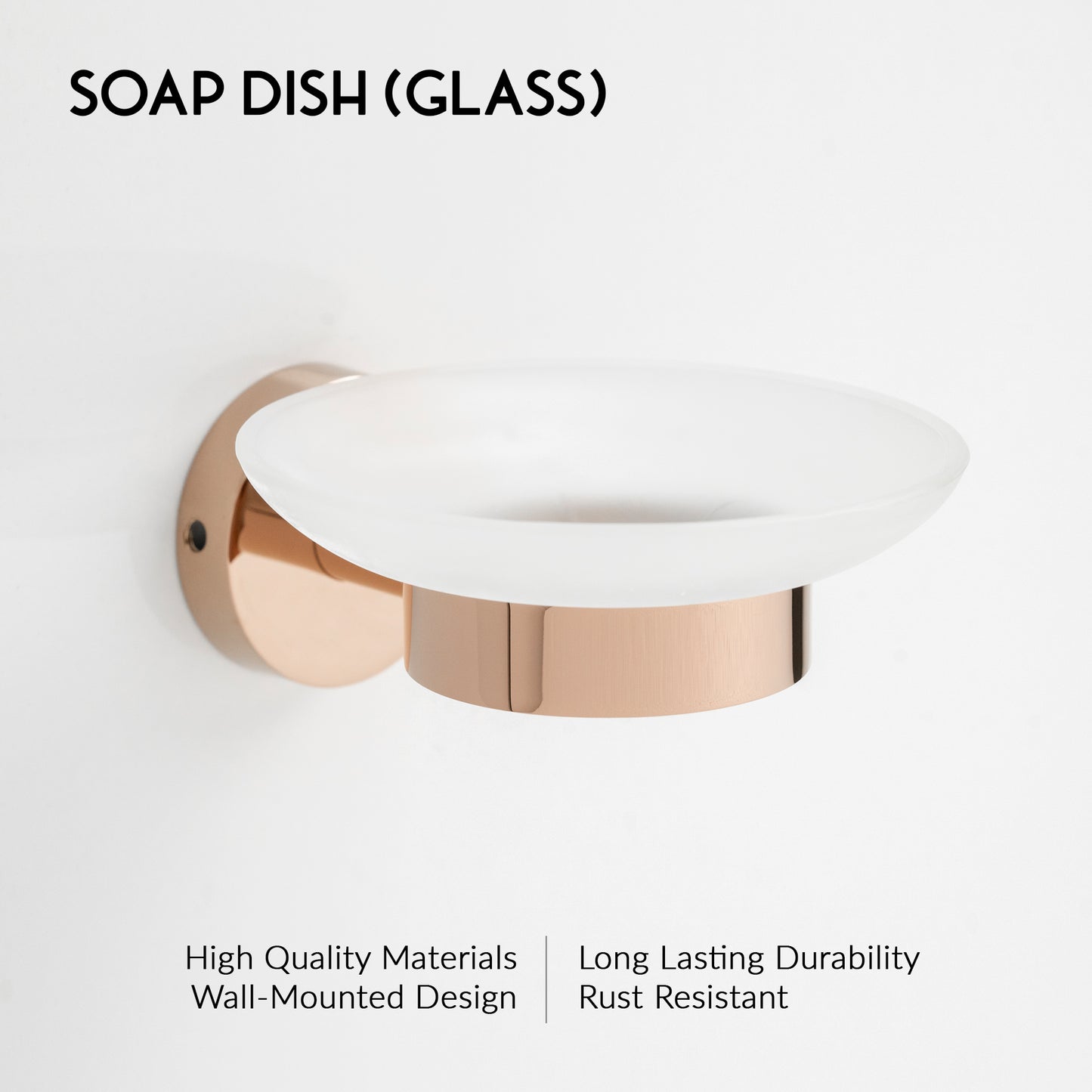 Soap Holder | Glass | Ruby Series