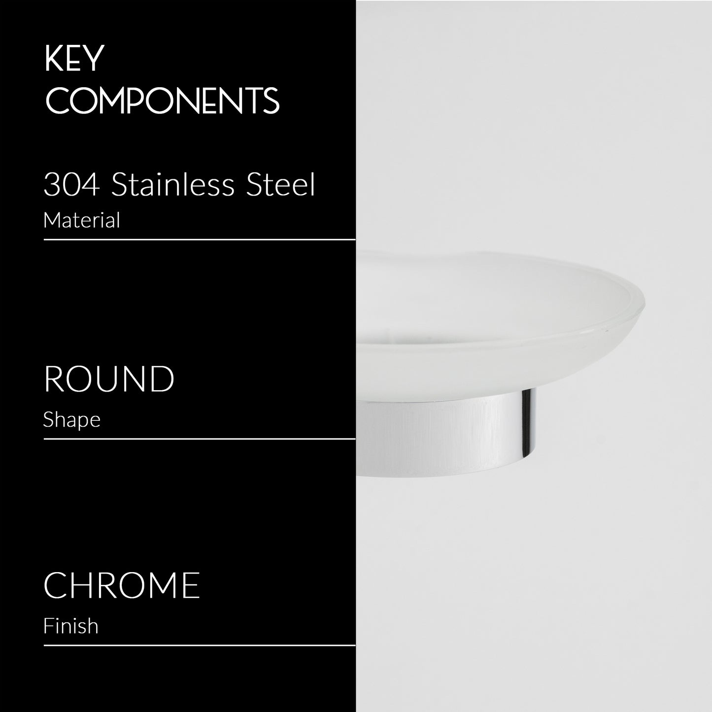 Soap Holder | Glass | Ruby Series
