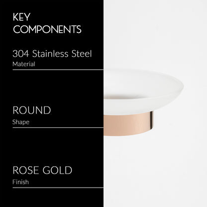 Soap Holder | Glass | Ruby Series