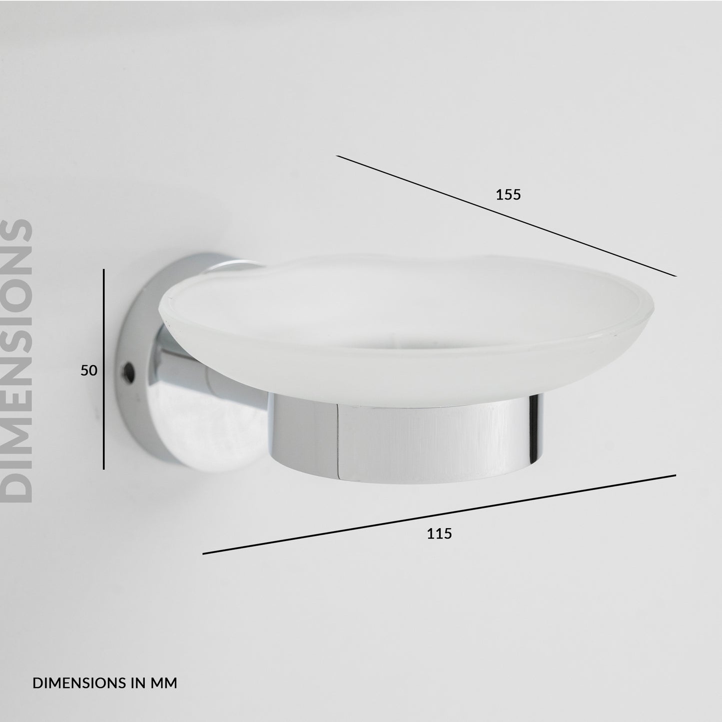 Soap Holder | Glass | Ruby Series
