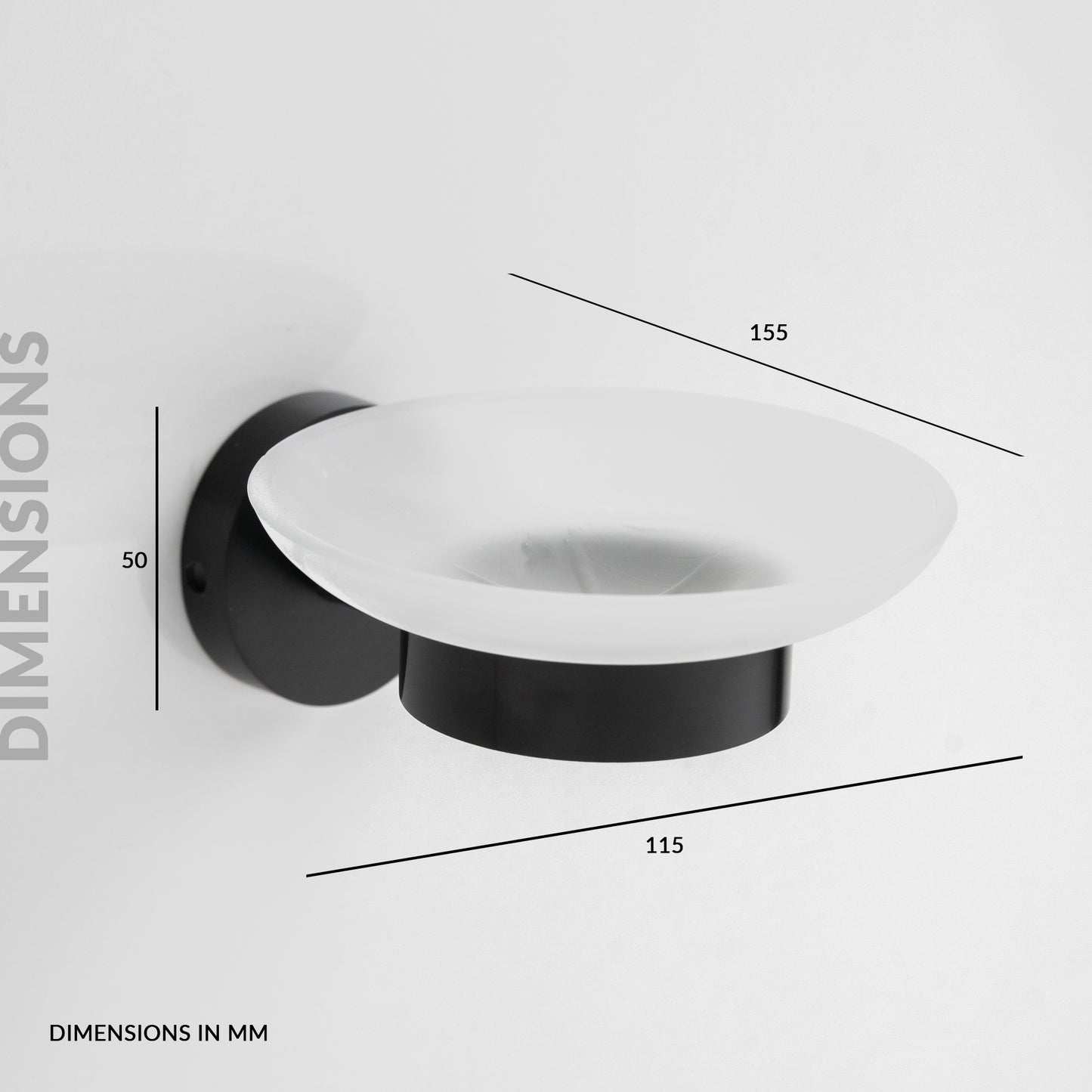 Soap Holder | Glass | Ruby Series