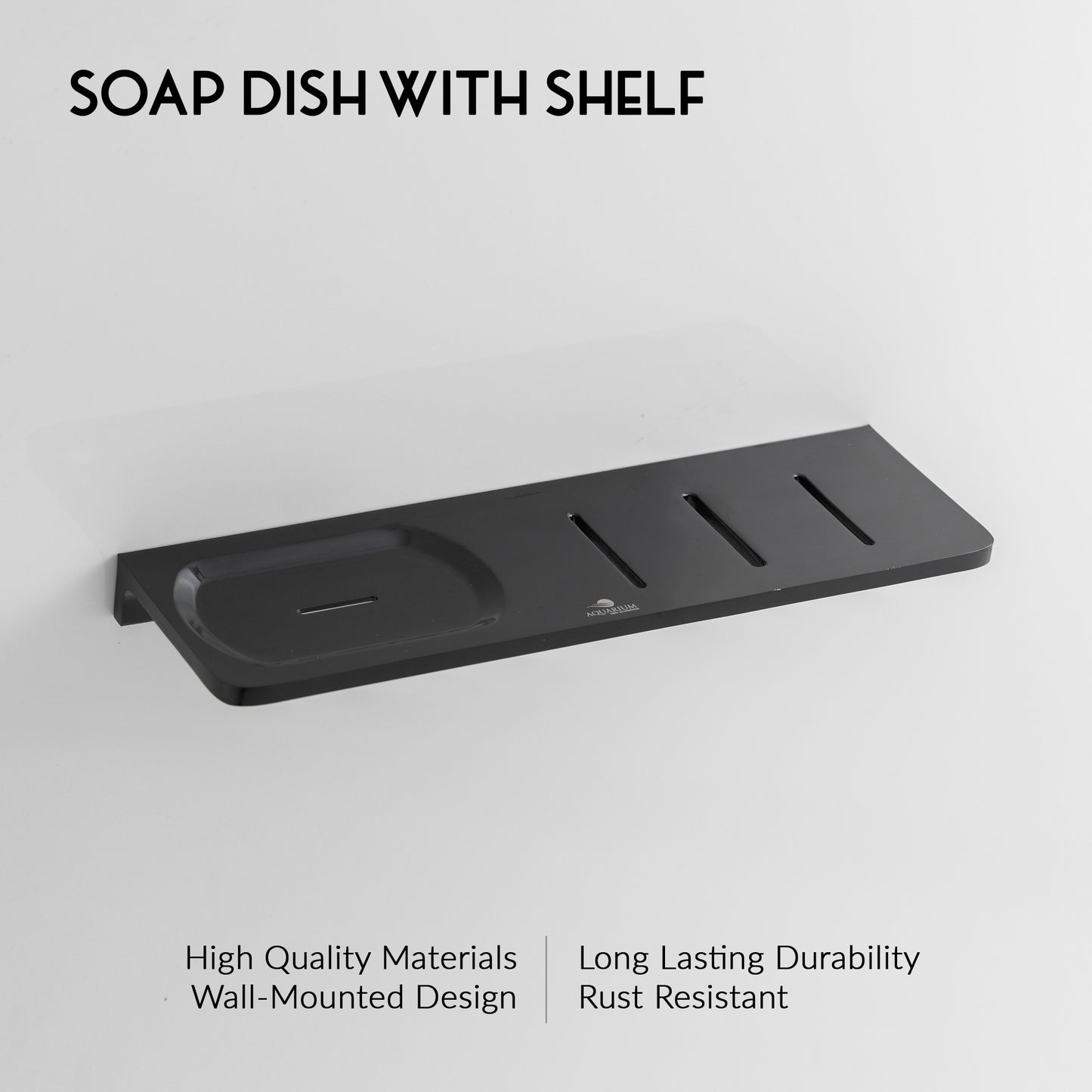 Soap Holder With Shelf | Salmon Series