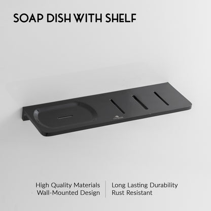 Soap Holder With Shelf | Salmon Series