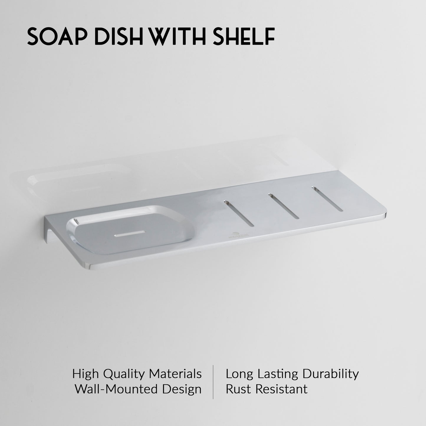 Soap Holder With Shelf | Salmon Series