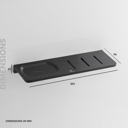 Soap Holder With Shelf | Salmon Series