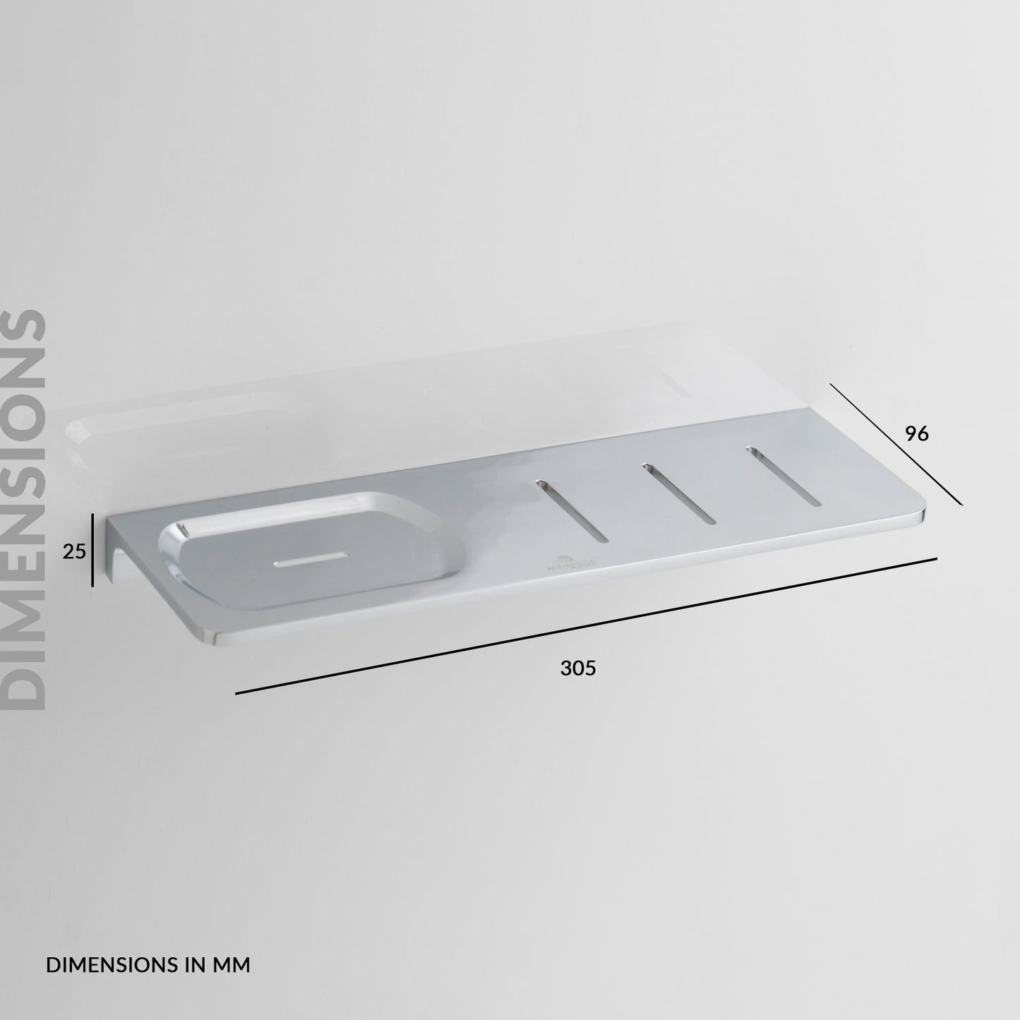 Soap Holder With Shelf | Salmon Series