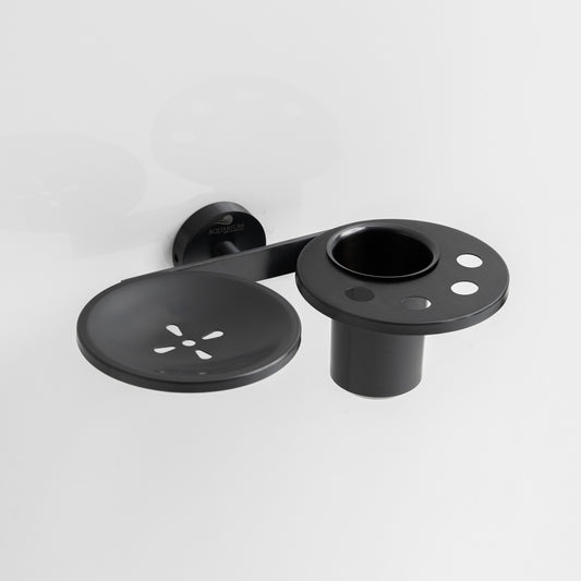 Soap Holder with Tumbler Holder | Ruby Series