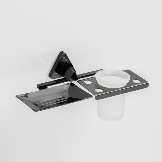 Soap Holder with Tumbler Holder | Rosy Series