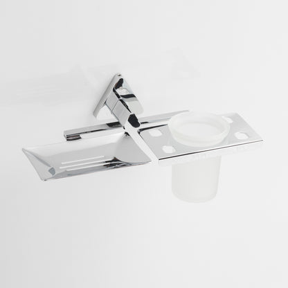 Soap Holder with Tumbler Holder | Rosy Series