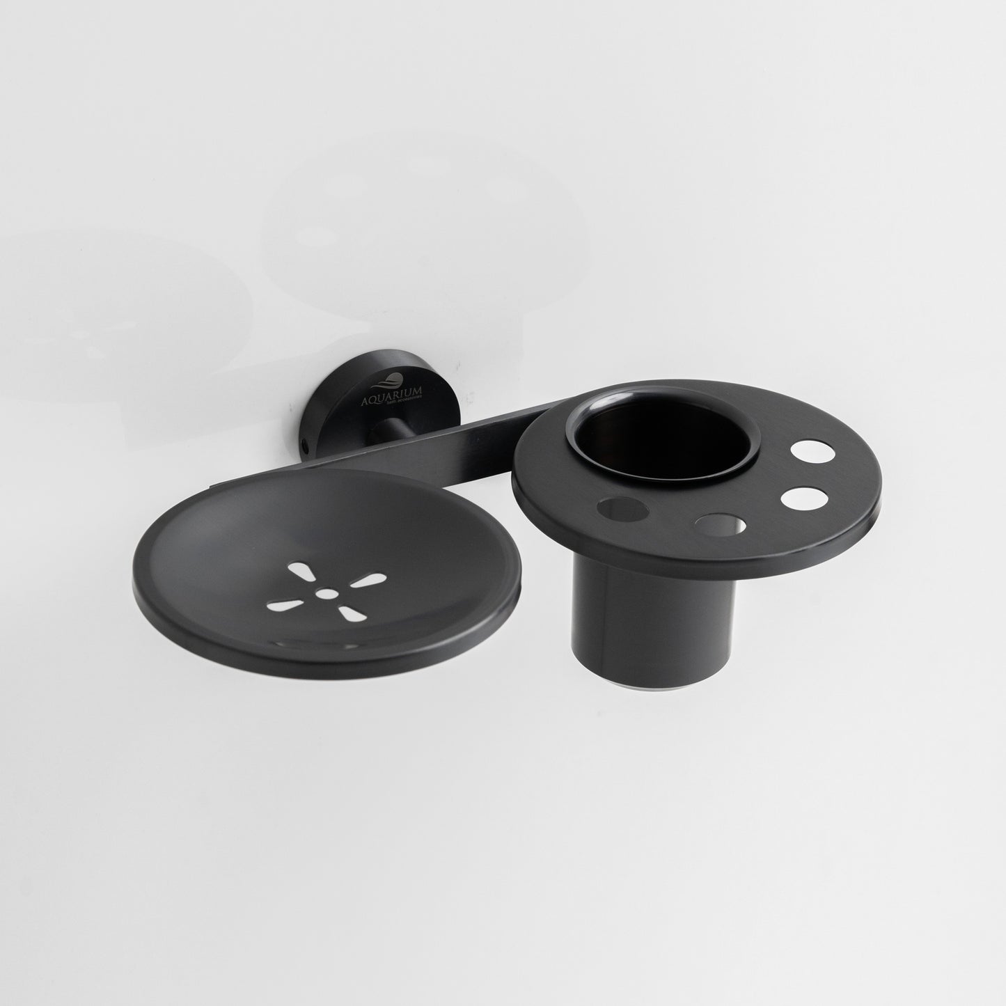 Soap Holder with Tumbler Holder | Ruby Series