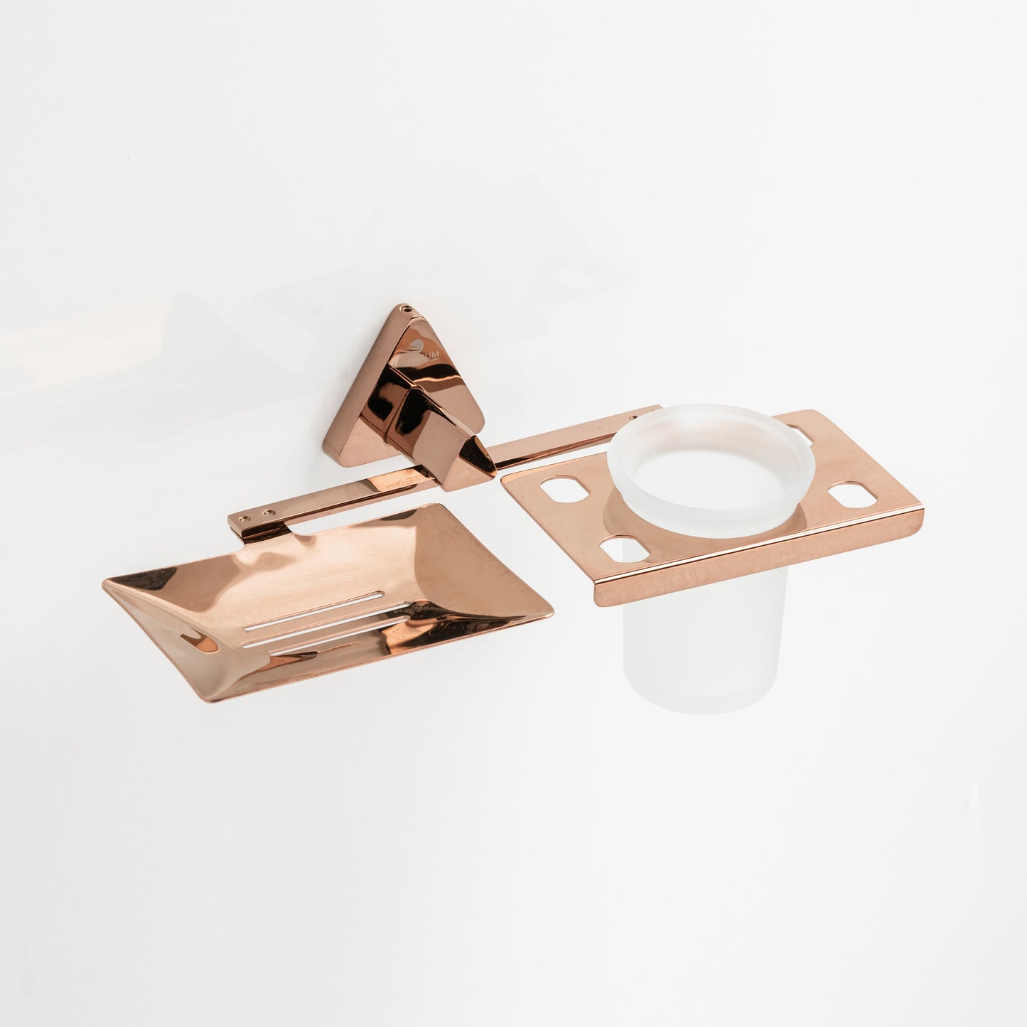 Soap Holder with Tumbler Holder | Rosy Series