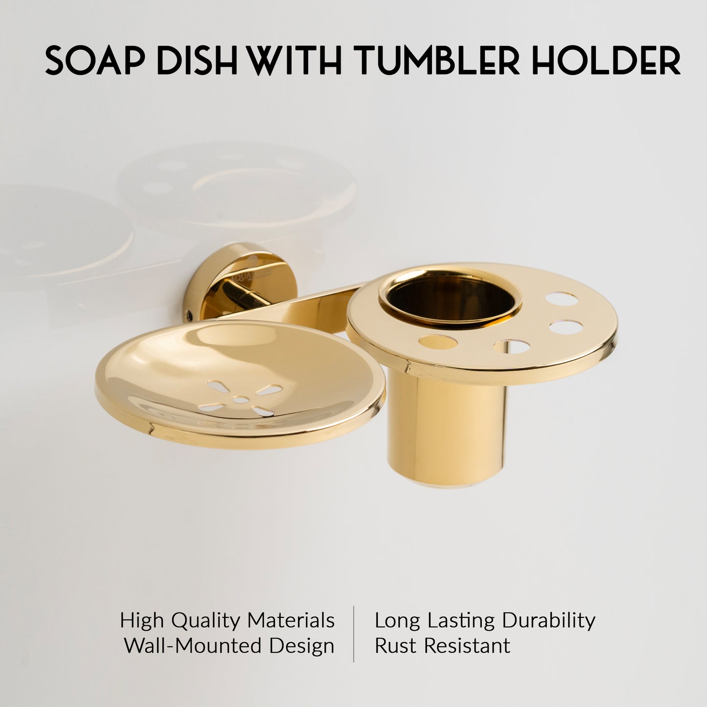 Soap Holder with Tumbler Holder | Ruby Series