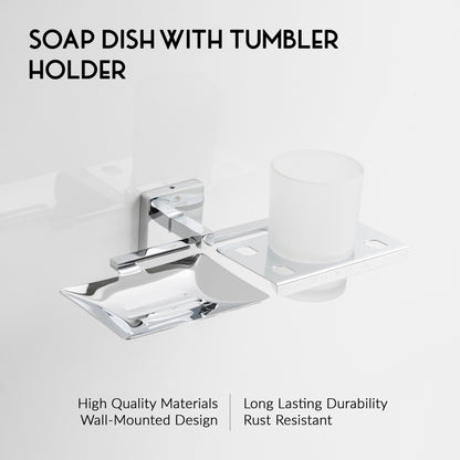 Soap Holder with Tumbler Holder | Titan Series