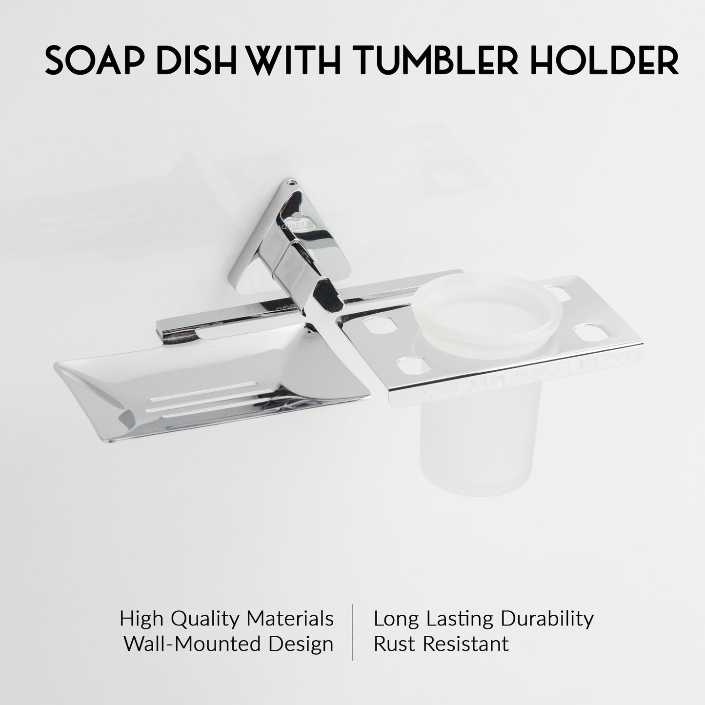 Soap Holder with Tumbler Holder | Rosy Series