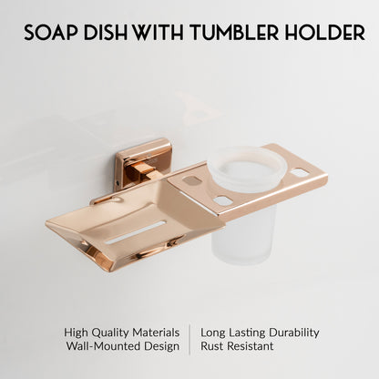 Soap Holder with Tumbler Holder | Astro Series