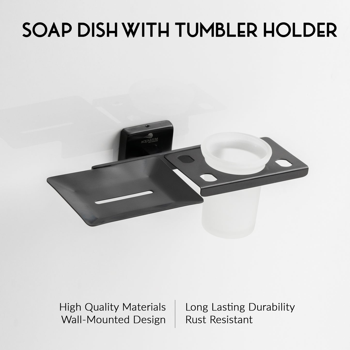 Soap Holder with Tumbler Holder | Astro Series
