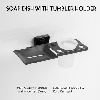Soap Holder with Tumbler Holder | Astro Series