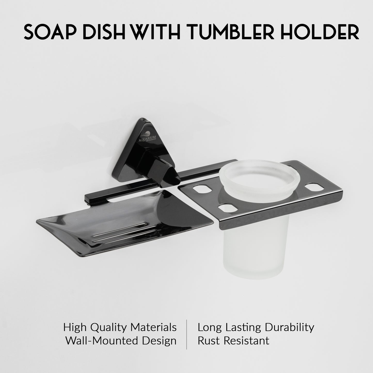 Soap Holder with Tumbler Holder | Rosy Series