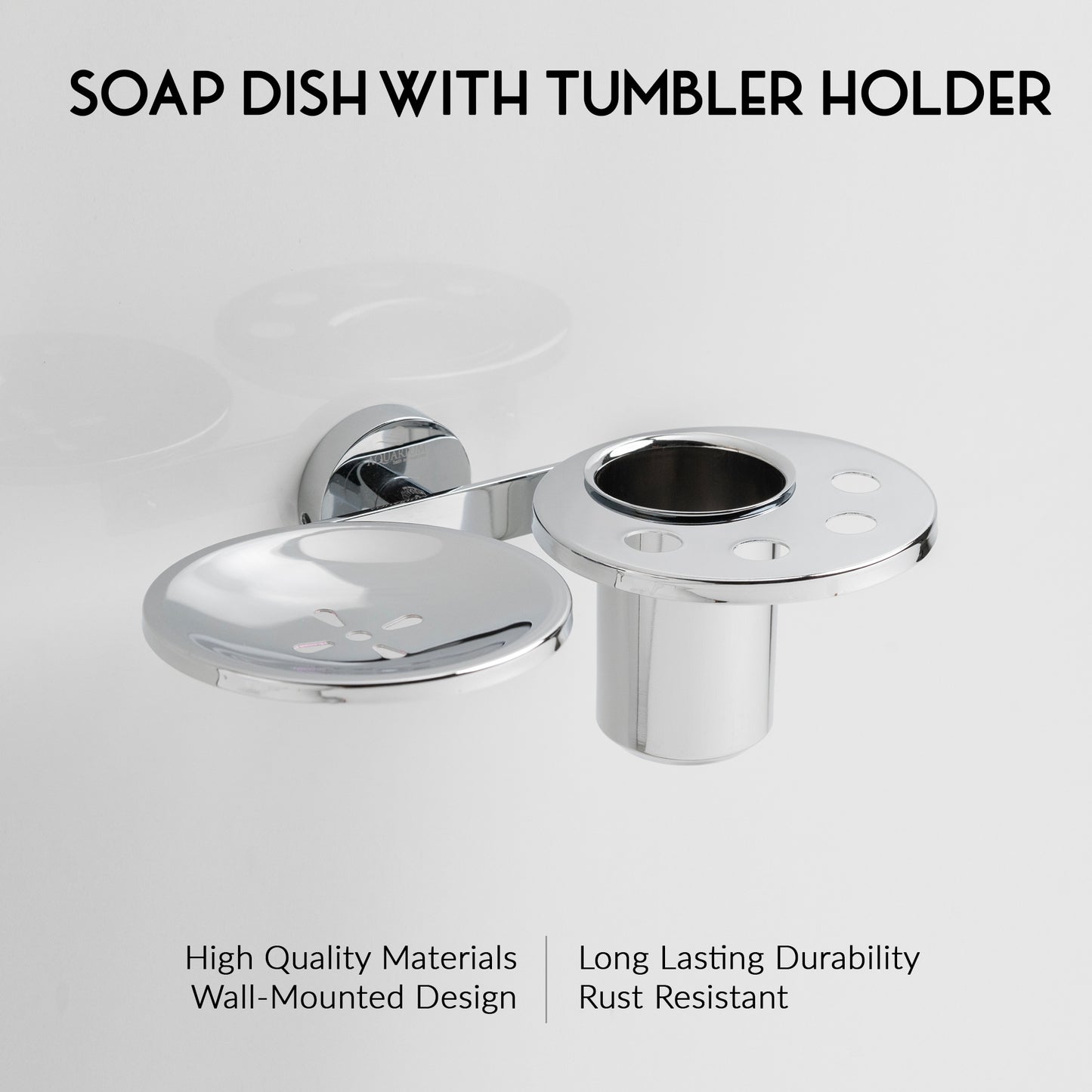 Soap Holder with Tumbler Holder | Ruby Series