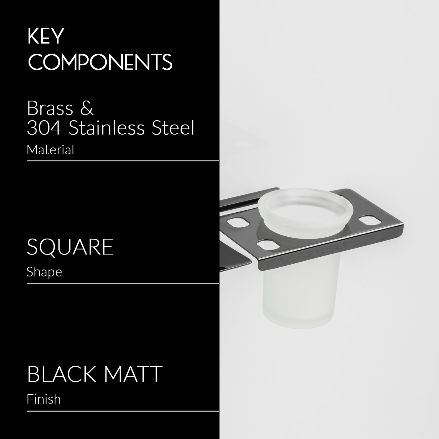 Soap Holder with Tumbler Holder | Rosy Series