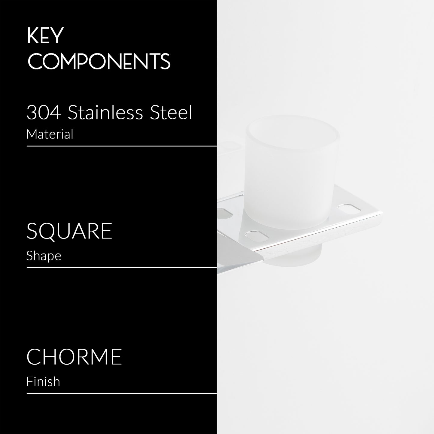 Soap Holder with Tumbler Holder | Astro Series