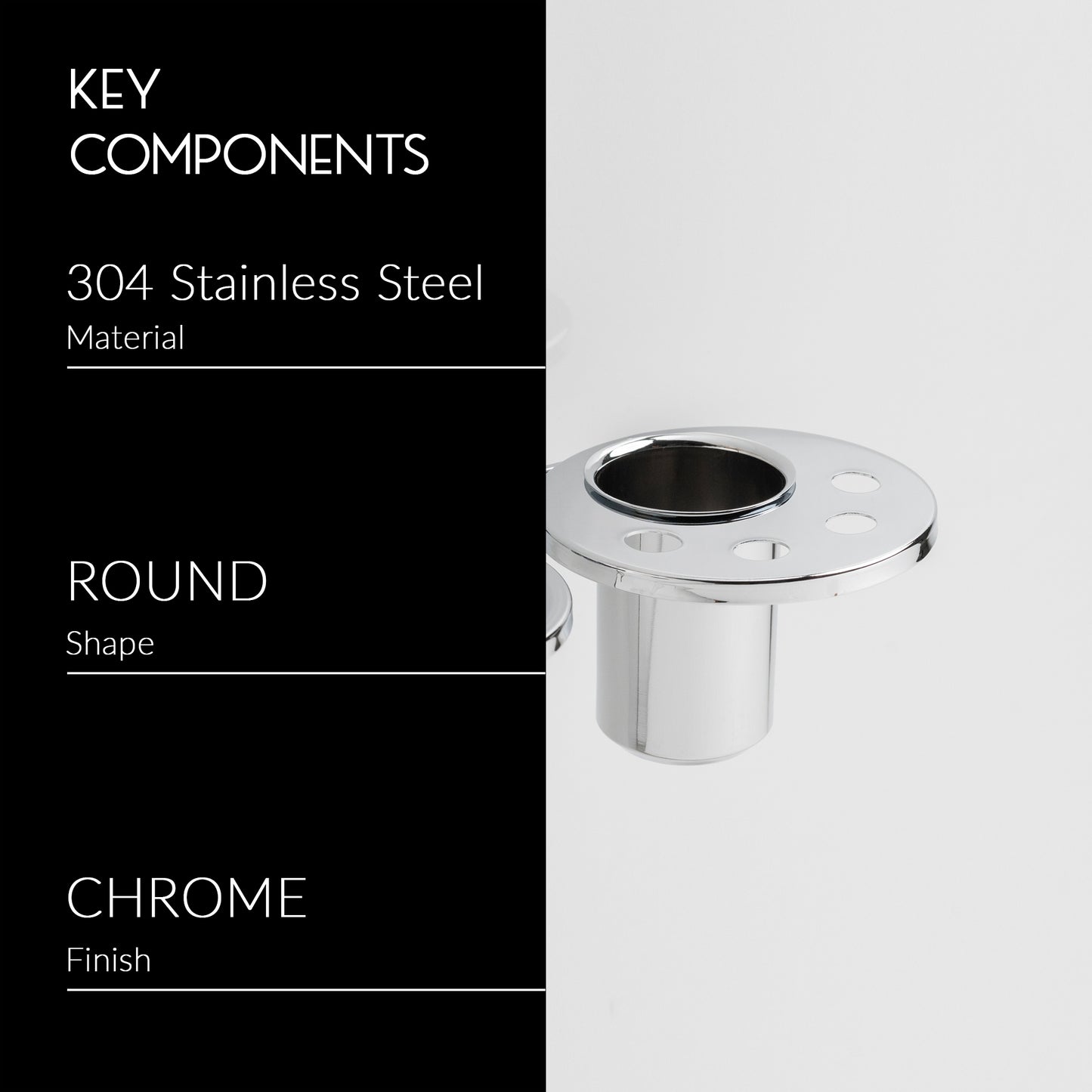 Soap Holder with Tumbler Holder | Ruby Series