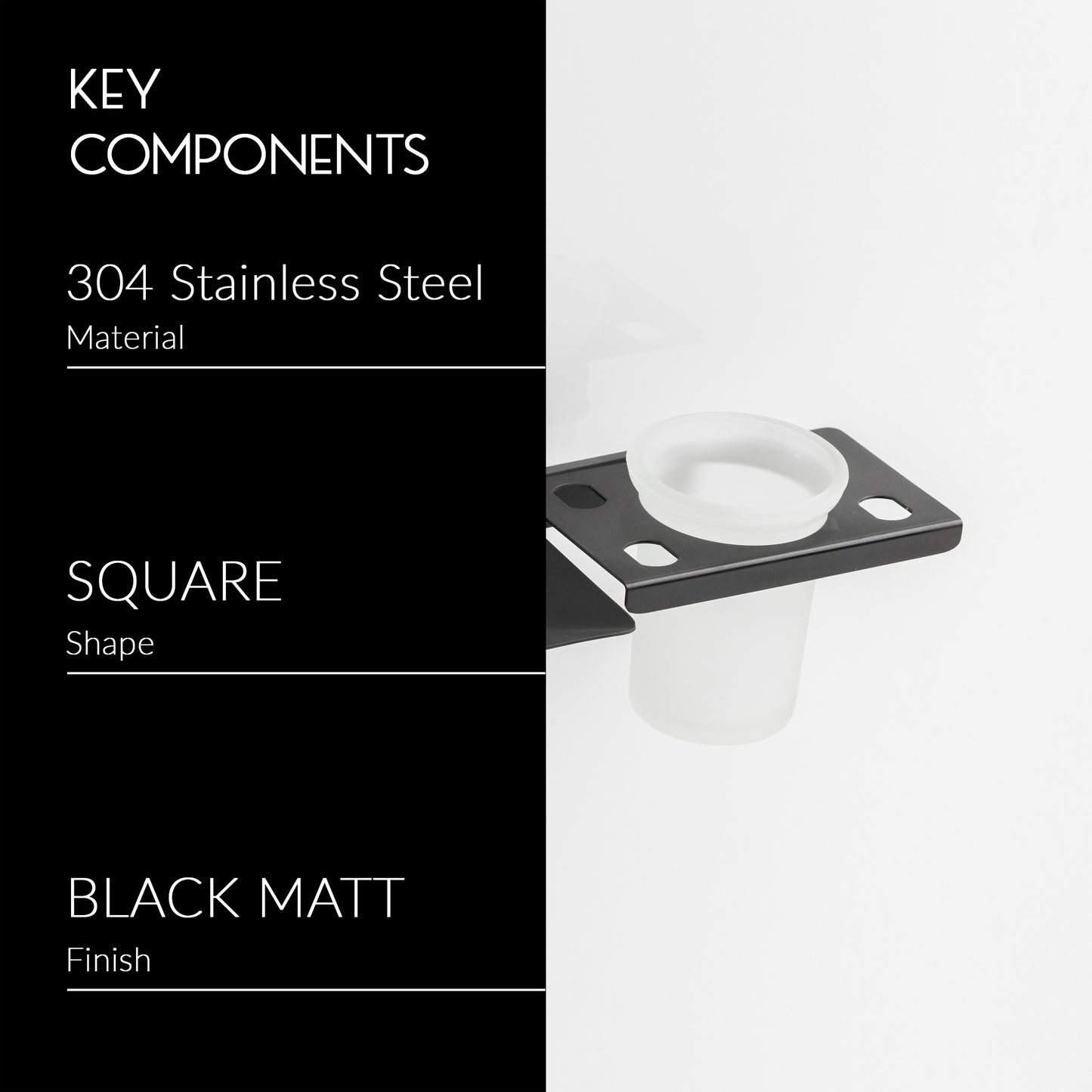 Soap Holder with Tumbler Holder | Astro Series