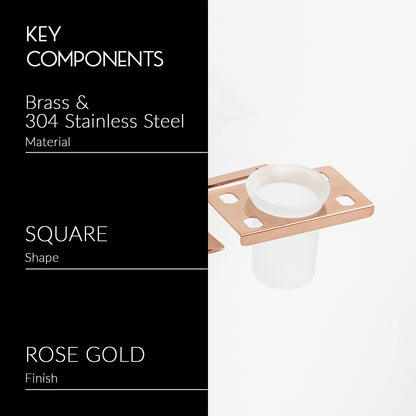 Soap Holder with Tumbler Holder | Rosy Series