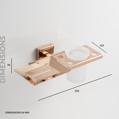Soap Holder with Tumbler Holder | Astro Series