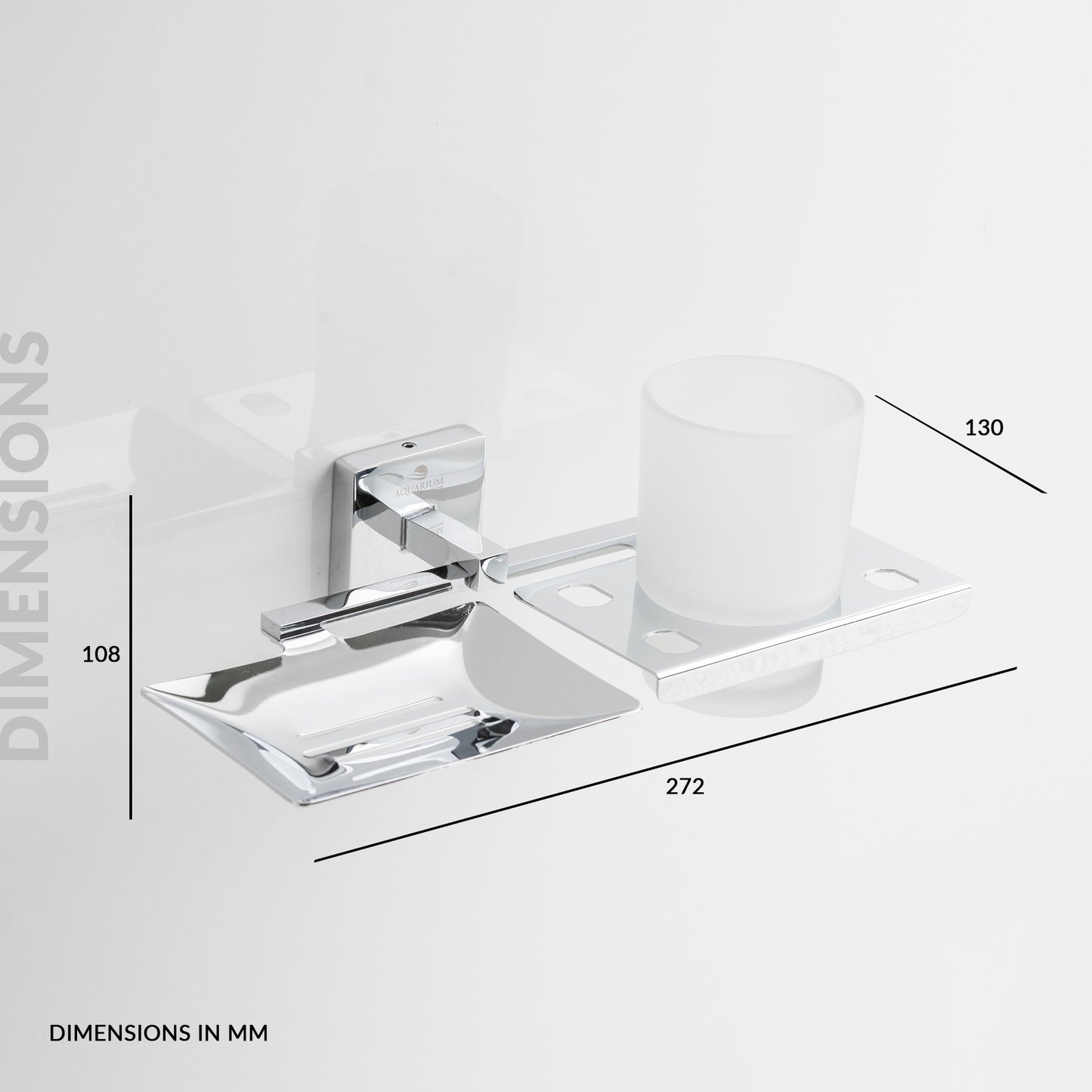 Soap Holder with Tumbler Holder | Titan Series