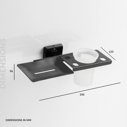 Soap Holder with Tumbler Holder | Astro Series