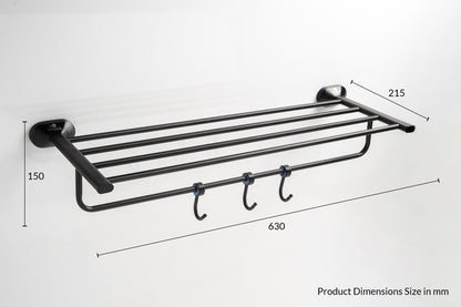 Towel Rack With Hook | Spot Series