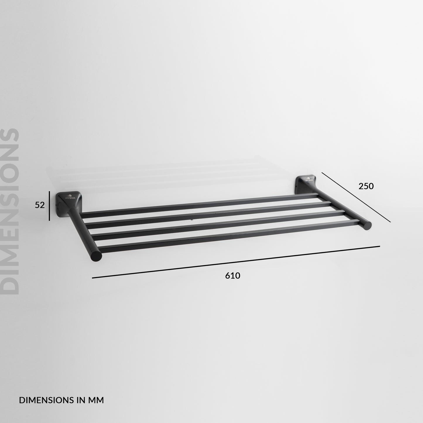 Towel Rack Shelf | Ellen Series