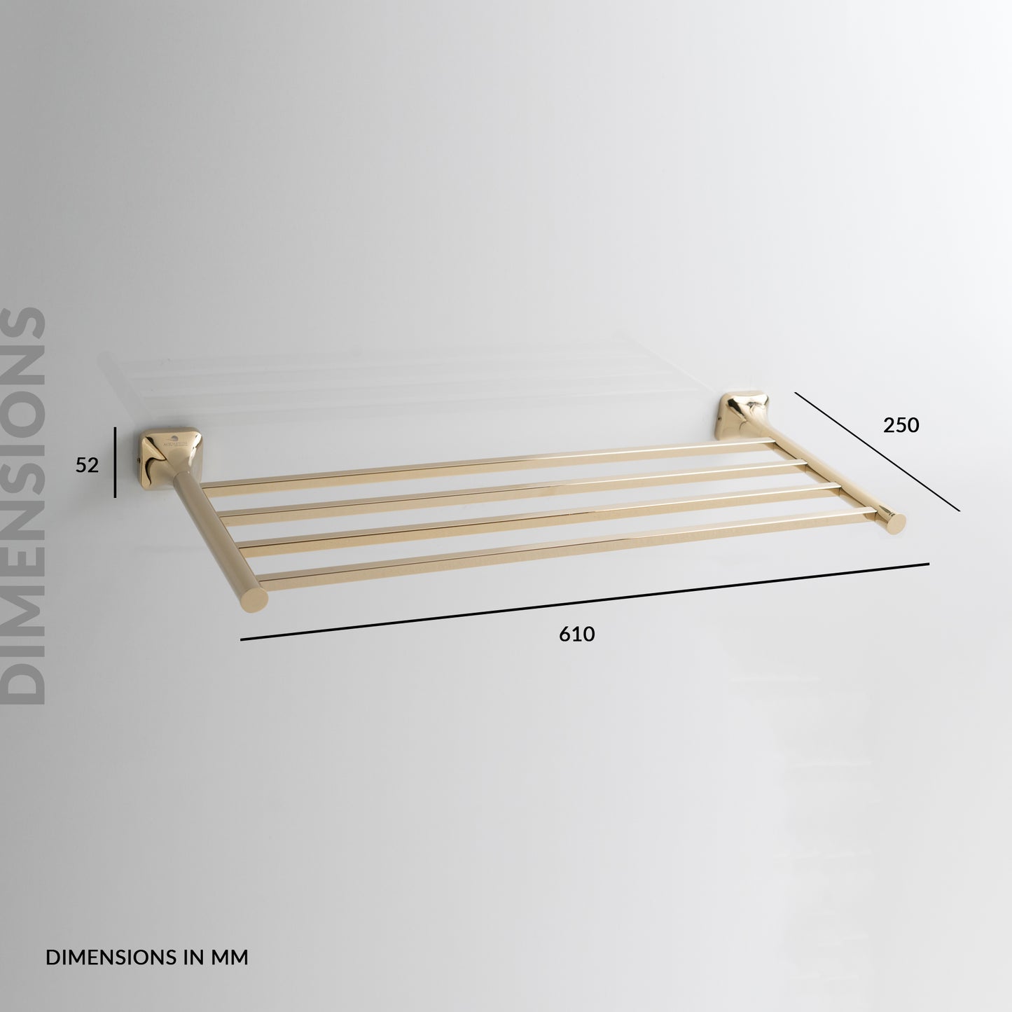 Towel Rack Shelf | Ellen Series