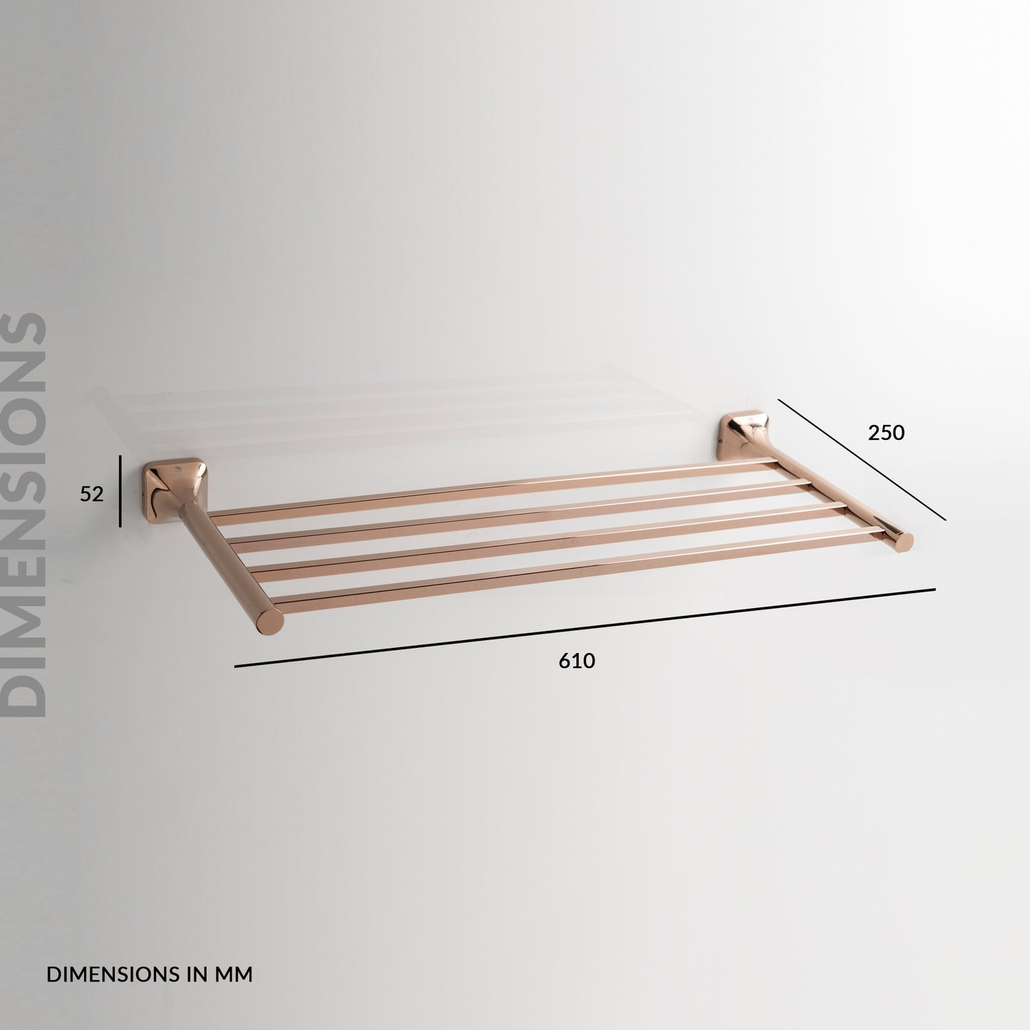 Towel Rack Shelf | Ellen Series