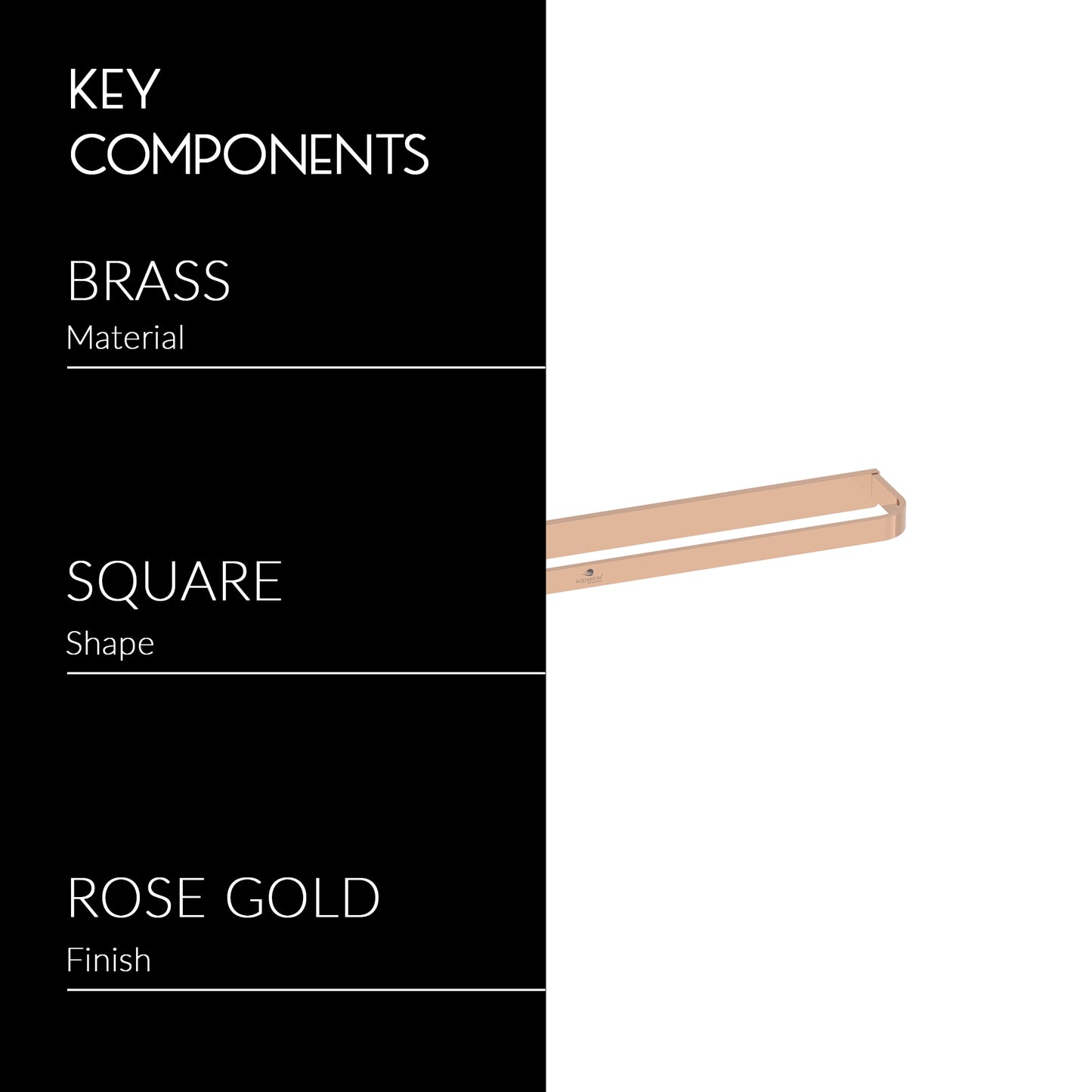 Towel Bar | Caviar Series