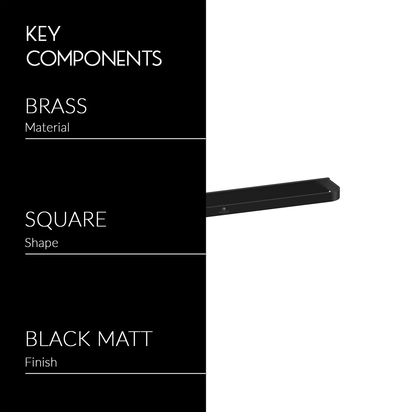 Towel Bar | Caviar Series