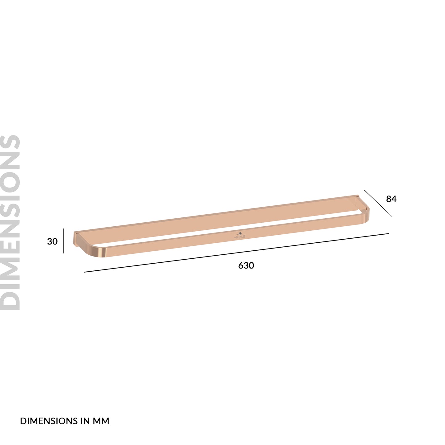 Towel Bar | Caviar Series